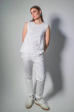 Transit Par Such Panelled Tank in White