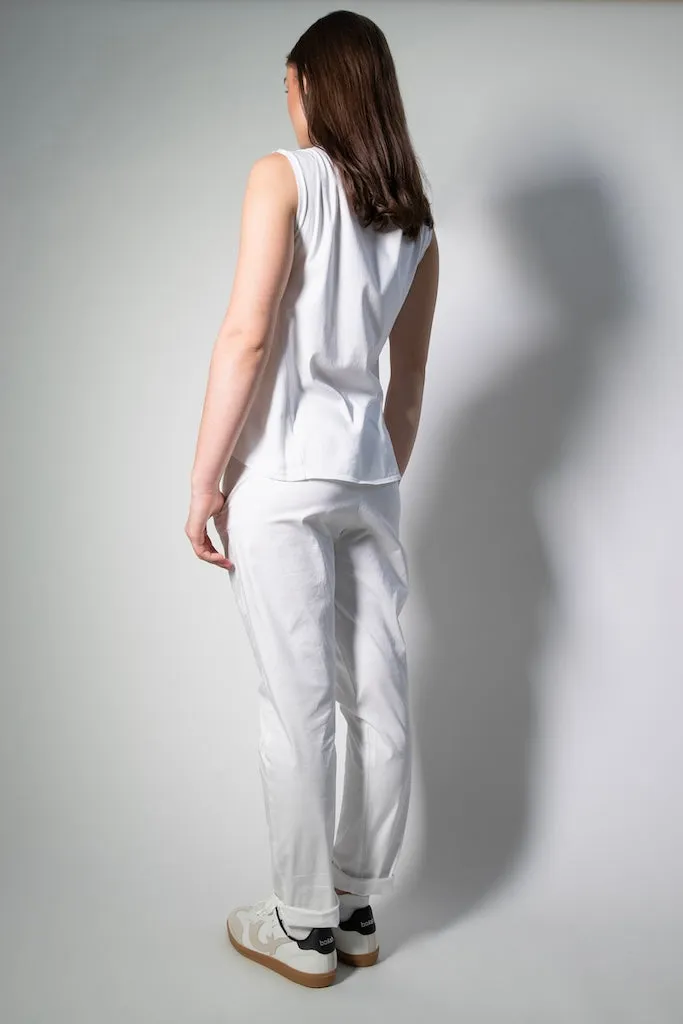 Transit Par Such Panelled Tank in White