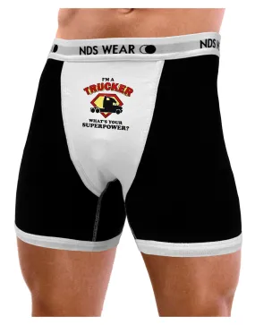 Trucker - Superpower Mens Boxer Brief Underwear