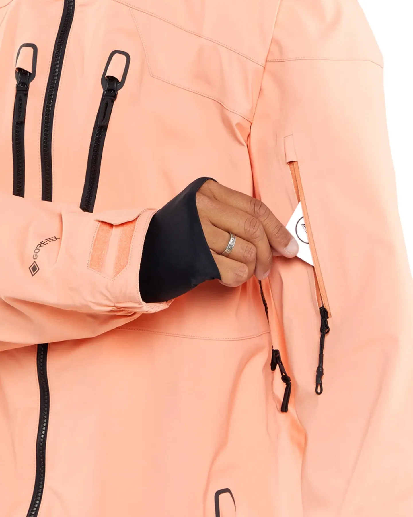 Volcom Guch Stretch Gore Jacket - Peach