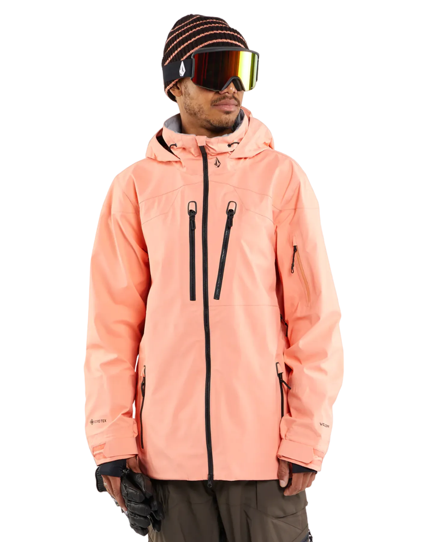 Volcom Guch Stretch Gore Jacket - Peach