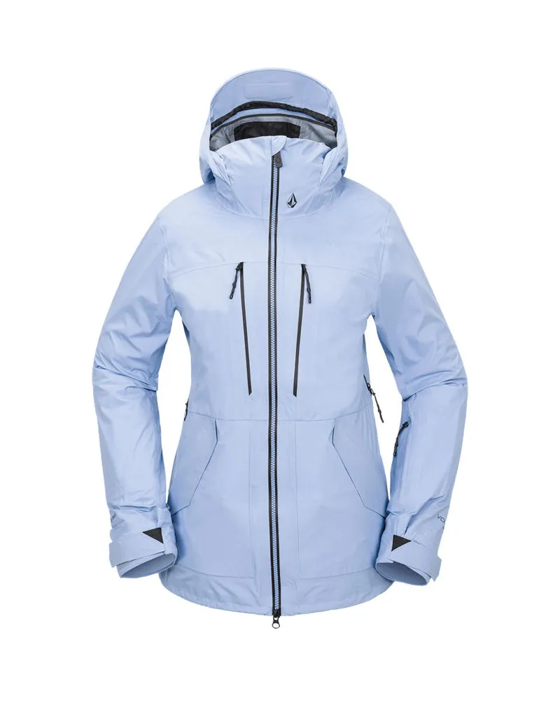 Volcom Women's Vs 3L Stretch Gore-Tex Jacket Crystal Blue 2025