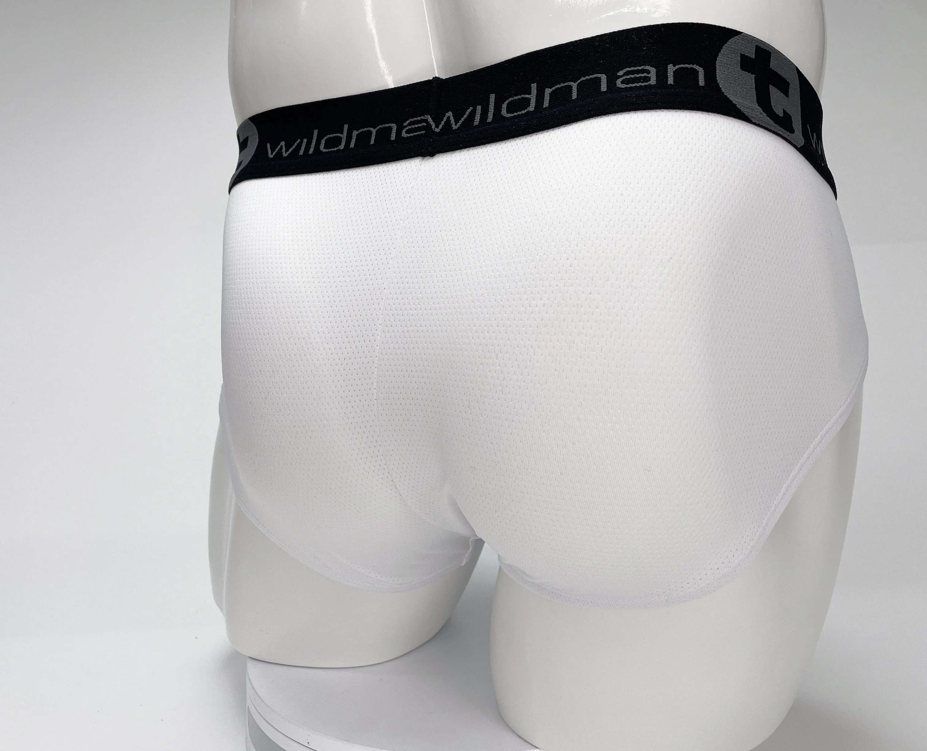 WildmanT Mesh Monster Cock Brief White