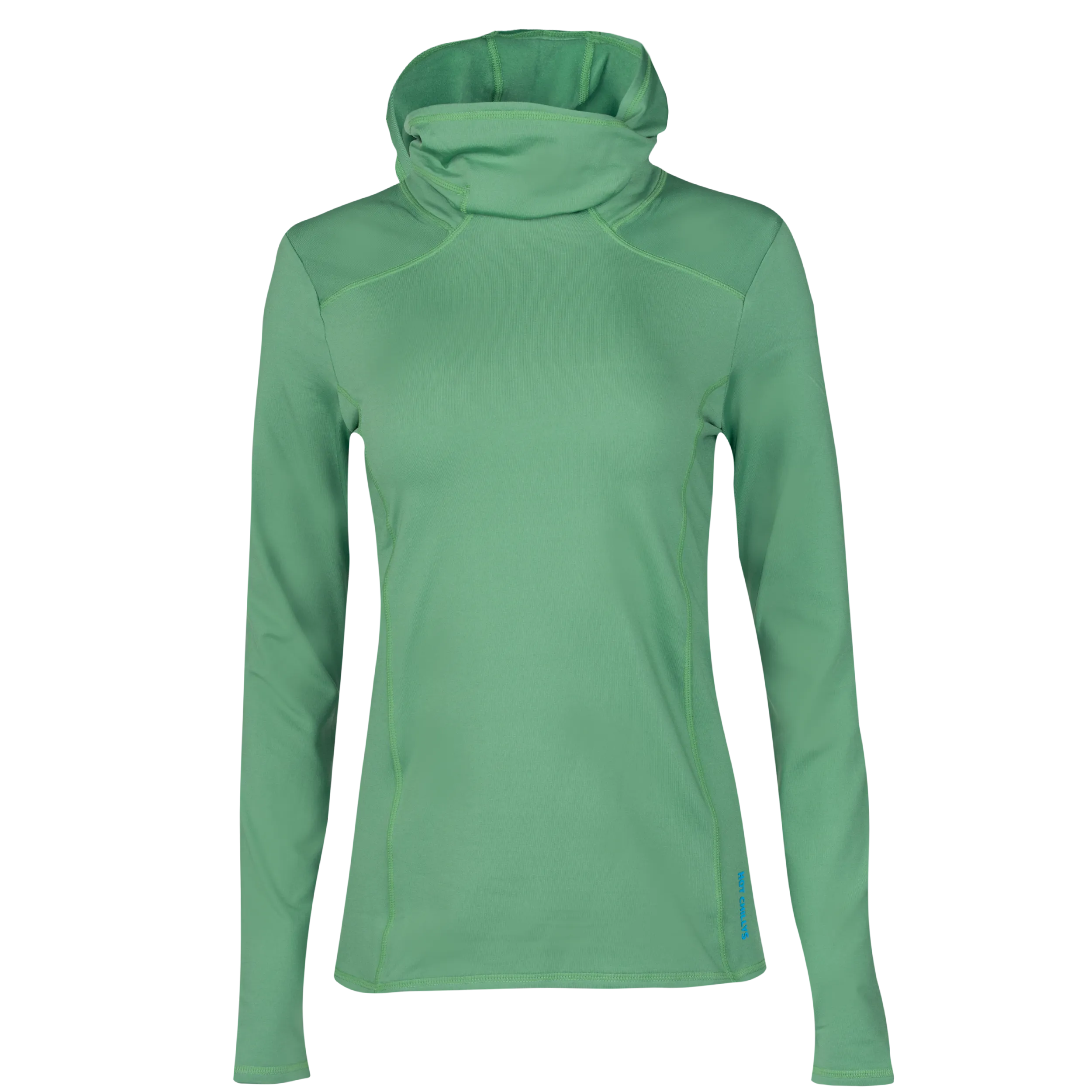 Women's Balaclava Hoodie - Forest Green