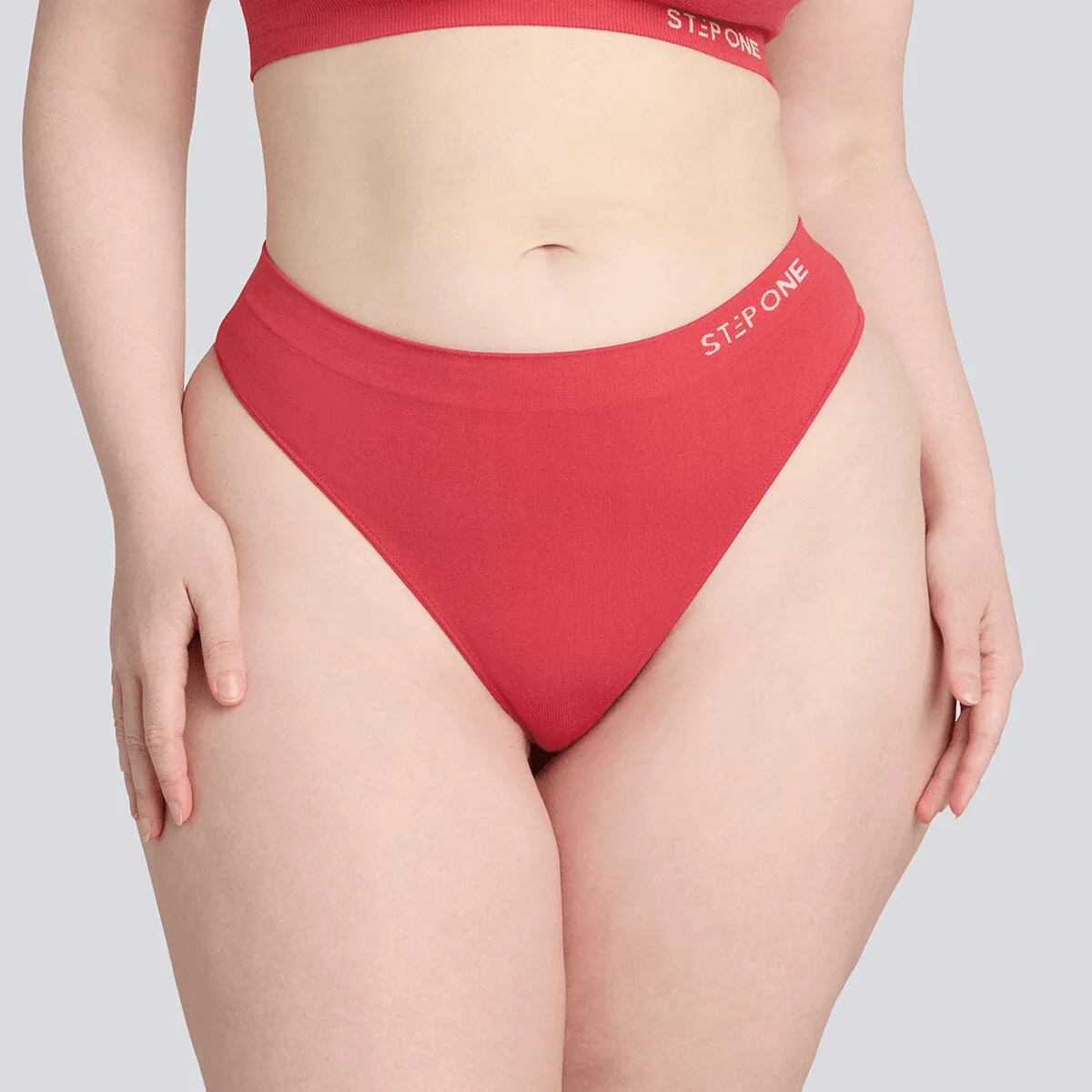 Women's SmoothFit Thong - Rhubarb