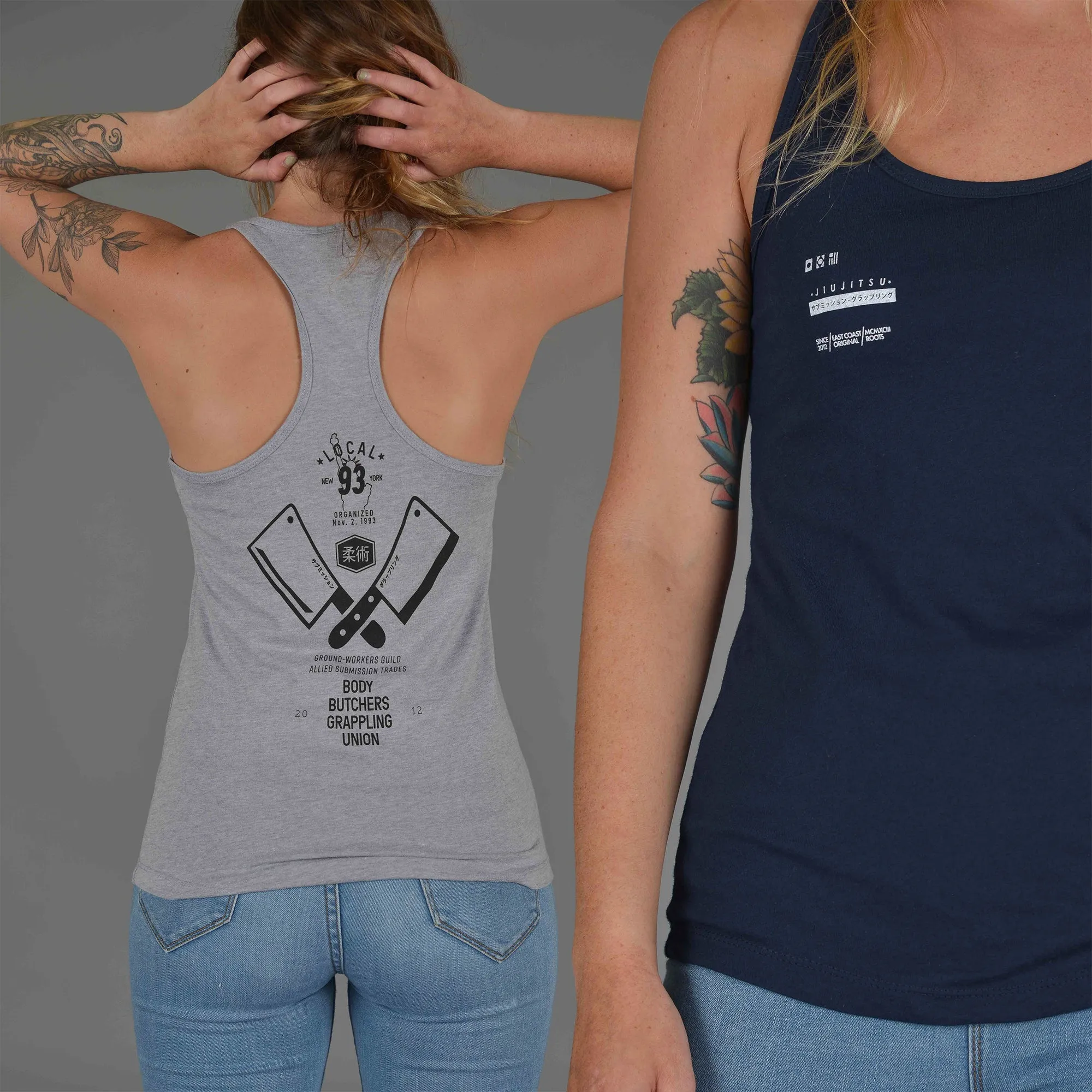 Women's Tank Top 2-PACK (Body Butchers & Jiu Jitsu Originals)